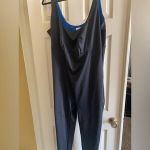 Women’s 5X Yitty Black Jumpsuit NWT Straps Long Pants 27” Inseam Brand New